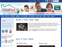 Tablet Screenshot of childnet.us